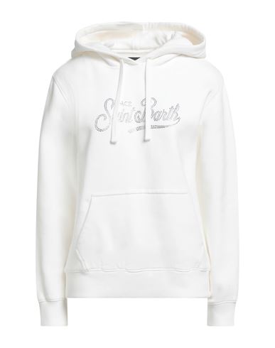 Mc2 Saint Barth Woman Sweatshirt White Size L Cotton