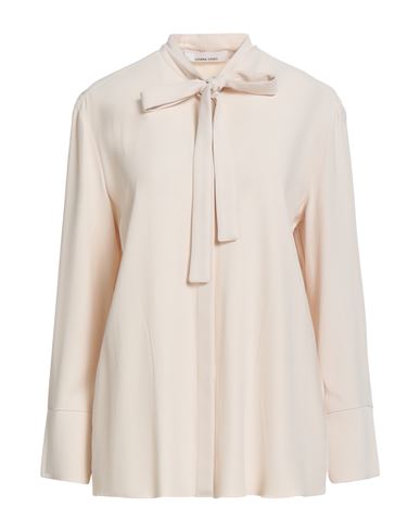 Liviana Conti Woman Shirt Beige Size 8 Viscose, Acetate
