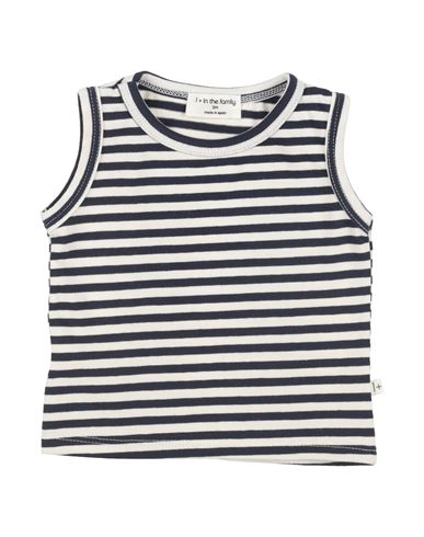 1+ In The Family 1 + In The Family Newborn Boy T-shirt Midnight Blue Size 3 Cotton, Elastane In Black