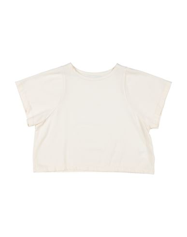 Cucù Lab Toddler Girl T-shirt Ivory Size 4 Cotton, Elastane