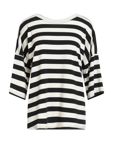 Shop Shirtaporter Woman T-shirt Ivory Size M Viscose, Polyester, Elastane