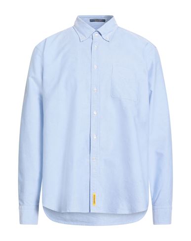 B.d.baggies B. D.baggies Man Shirt Sky Blue Size Xxl Cotton