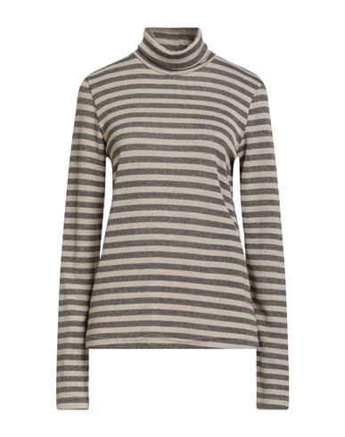 Shop Shirtaporter Woman T-shirt Black Size L Viscose, Polyester, Lurex