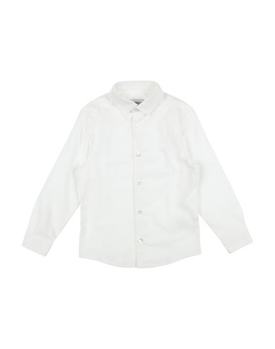 Bikkembergs Toddler Boy Shirt White Size 5 Cotton In White