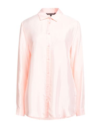 Armani Exchange Woman Shirt Light Pink Size L Viscose In Pink