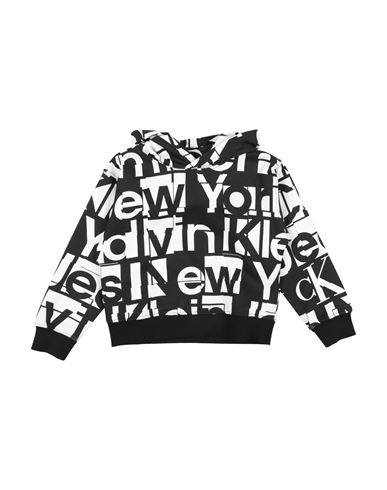 Shop Calvin Klein Jeans Est.1978 Calvin Klein Jeans Toddler Boy Sweatshirt Black Size 4 Cotton, Elastane