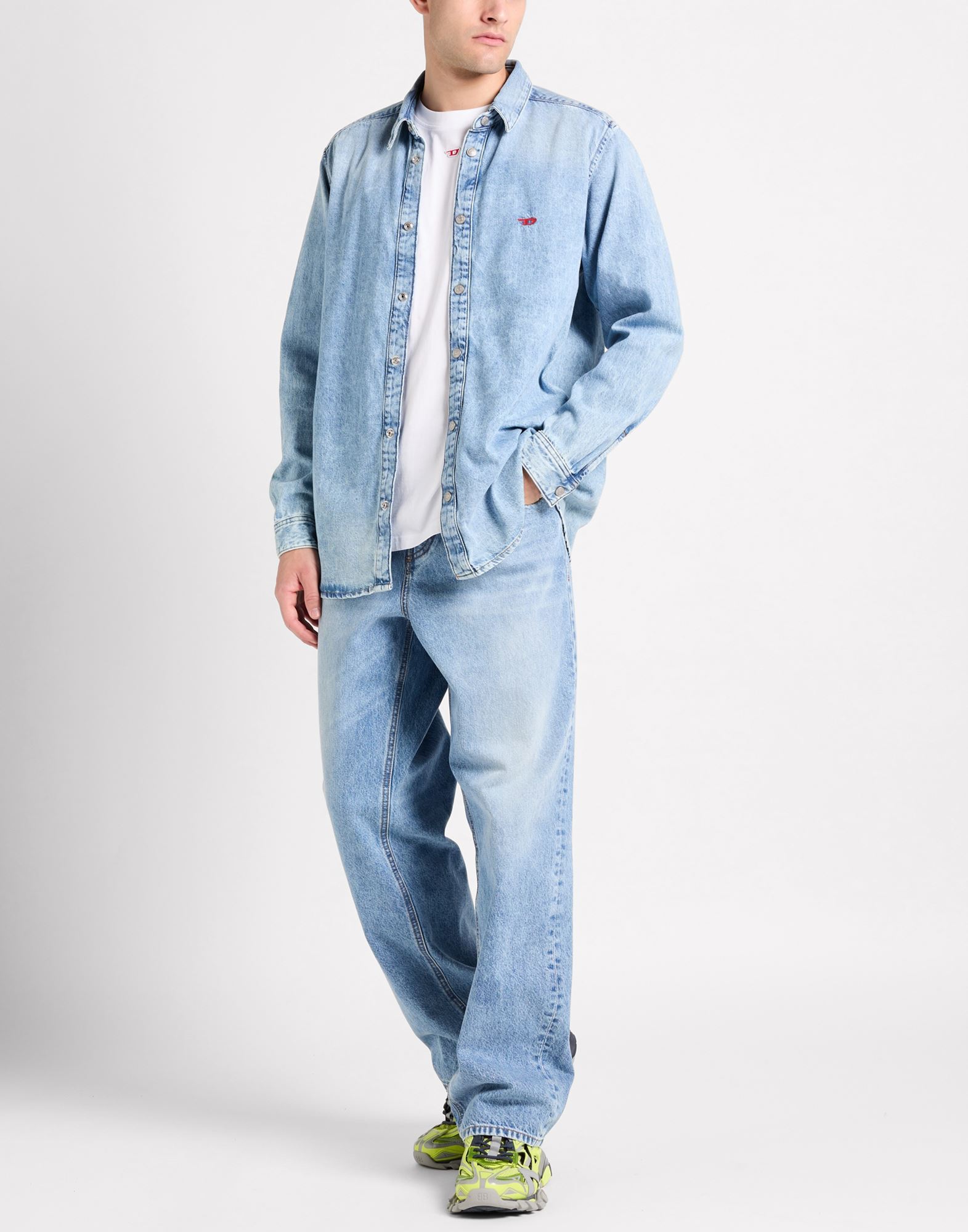  Diesel - Camisetas Y Tops - Camisas Vaqueras - On Yoox.com 