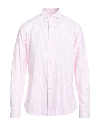 Grigio Man Shirt Light Pink Size 17 Cotton