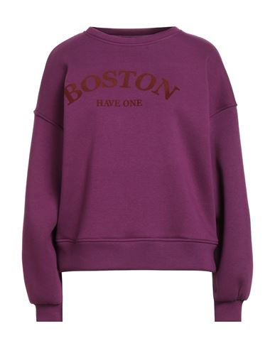 HAVEONE HAVEONE WOMAN SWEATSHIRT GARNET SIZE ONESIZE COTTON, POLYESTER 
