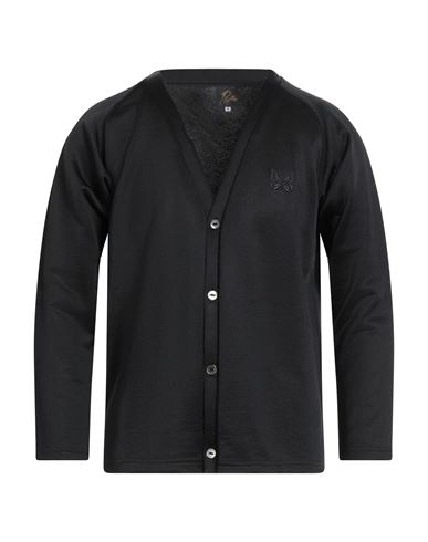 NEEDLES NEEDLES MAN SWEATSHIRT BLACK SIZE M POLYESTER, COTTON, RAYON 
