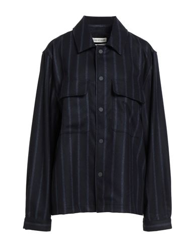 A Kind Of Guise Woman Shirt Midnight Blue Size M Wool