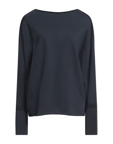 Le Streghe Woman Sweatshirt Navy Size M Cotton