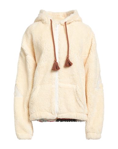 Al Ain Woman Sweatshirt Cream Size M Cotton, Polyester