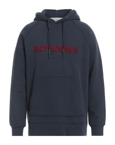Roy Rogers Roÿ Roger's Man Sweatshirt Navy Size M Cotton