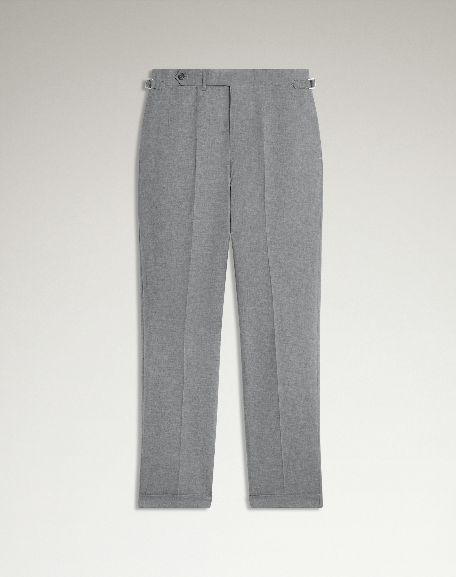 Dunhill Cotton Silk Flat Front Trousers
