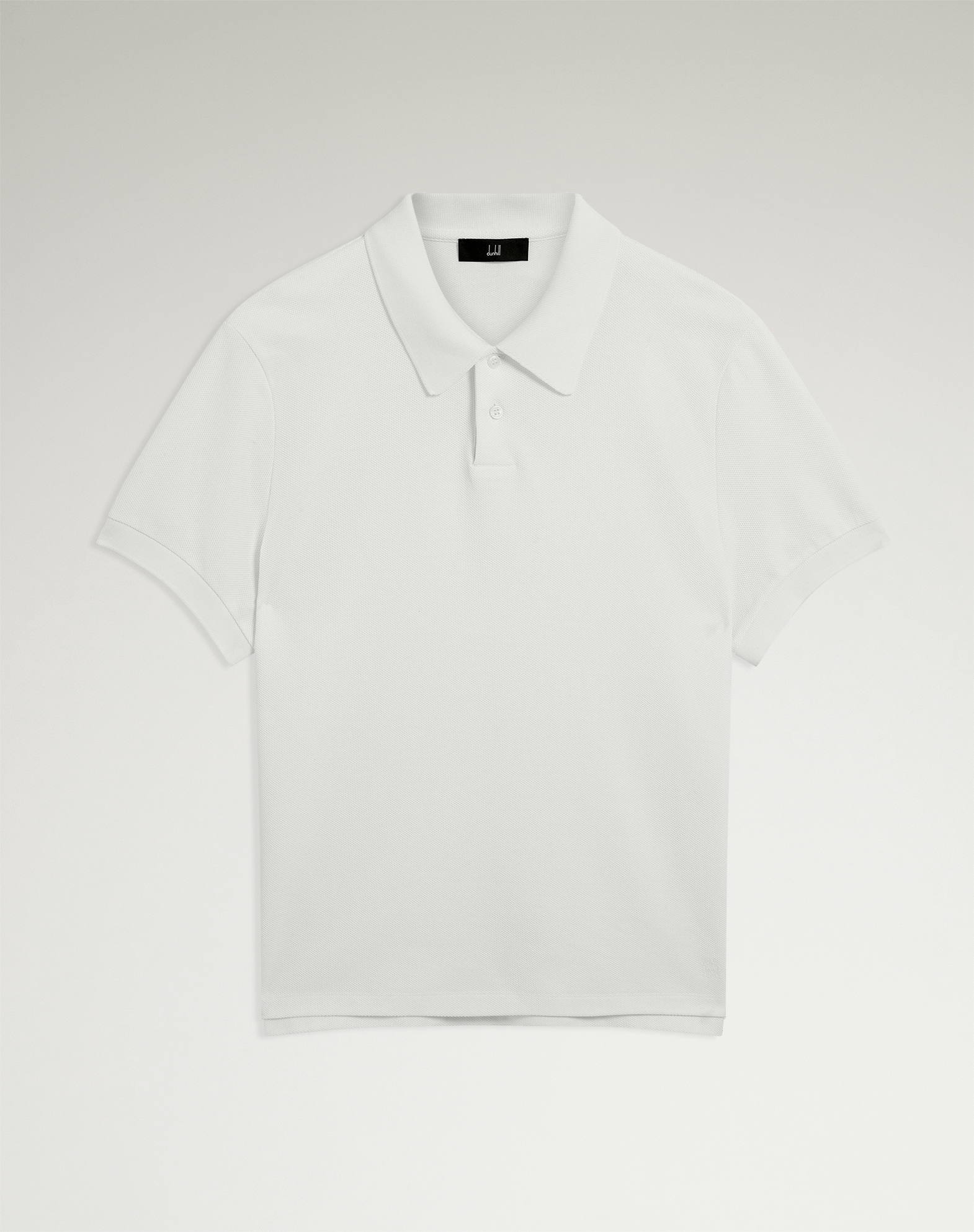 Dunhill Ad Cypher Cotton Pique Short Sleeve Polo