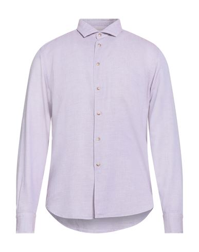 Sali & Tabacchi Man Shirt Garnet Size 16 Cotton