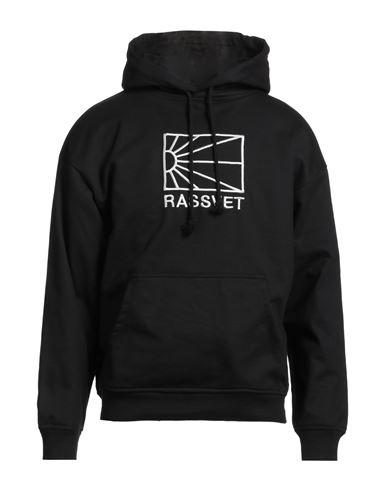 Rassvet Man Sweatshirt Black Size Xs Cotton In Black