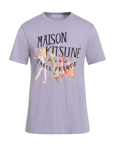 MAISON KITSUNÉ T-shirts Herren Lila M,S Herren