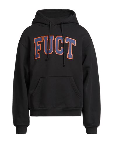 Fuct Man Sweatshirt Black Size L Cotton In Black