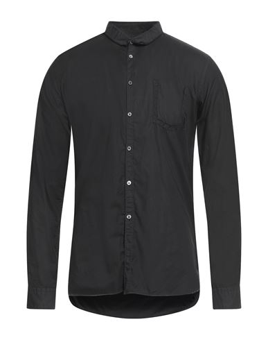 6167 Man Shirt Black Size 16 Cotton