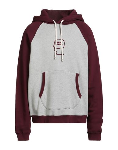 Brain Dead Drawstring Front Pocket Hoodie Raglan Sleeves