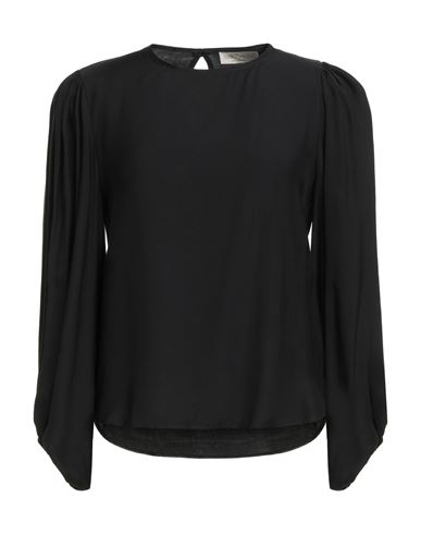 Rinascimento Woman Top Black Size S Viscose In Black