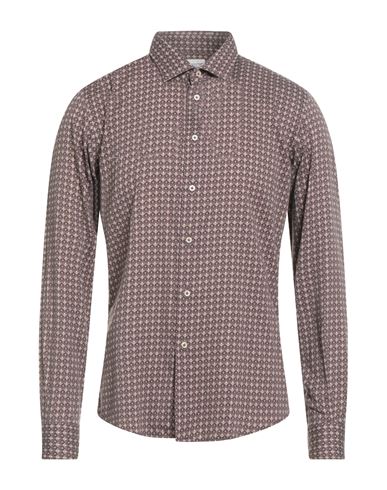 Alexingh Man Shirt Khaki Size 16 ½ Cotton