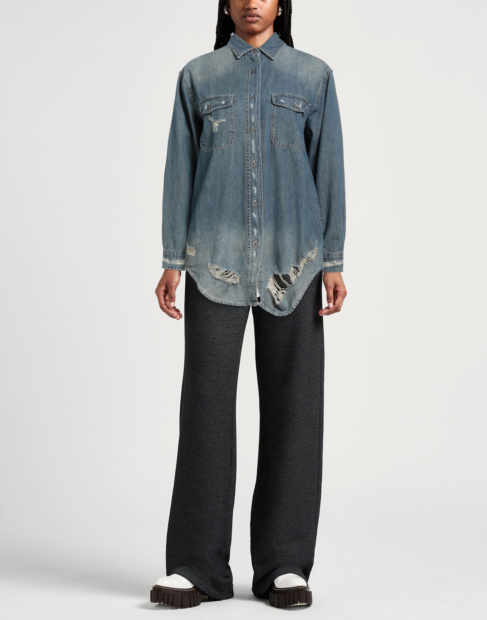  One Teaspoon - Camisetas Y Tops - Camisas Vaqueras - On Yoox.com 