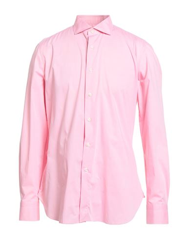Mm6 Maison Margiela Man Shirt Black Size 42 Cotton In Pink