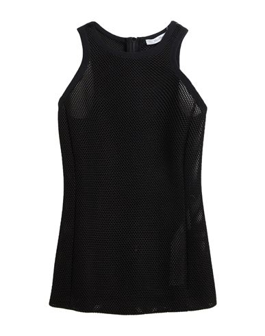 Max Mara Woman Tank Top Black Size S Polyester In Black