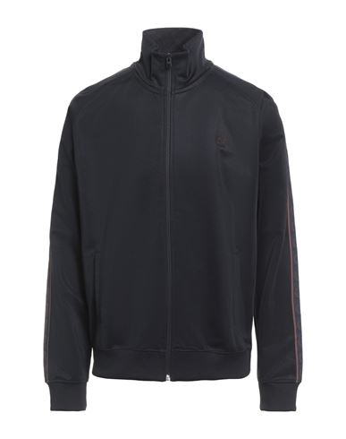 Fred Perry Man Sweatshirt Black Size Xl Recycled Polyester, Cotton, Elastane