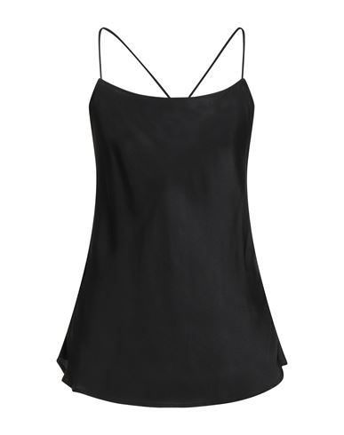Replay Woman Top Black Size M Viscose