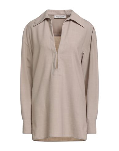 Philosophy Di Lorenzo Serafini Woman Top Beige Size 8 Polyester, Wool, Elastane In Neutral