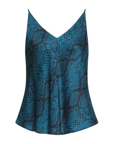 Ottod'ame Woman Top Deep Teal Size 10 Viscose