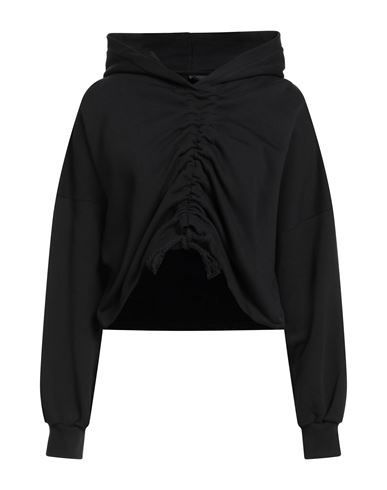 Disclaimer Woman Sweatshirt Black Size M Cotton