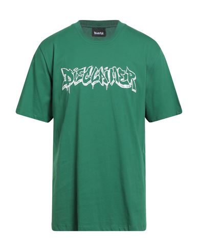 Disclaimer Man T-shirt Green Size Xl Cotton
