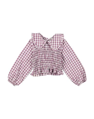 Mipounet Toddler Girl Top Mauve Size 6 Cotton, Polyester