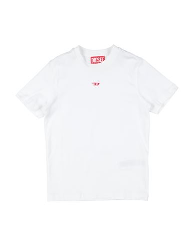 Diesel Toddler Boy T-shirt White Size 6 Cotton In White