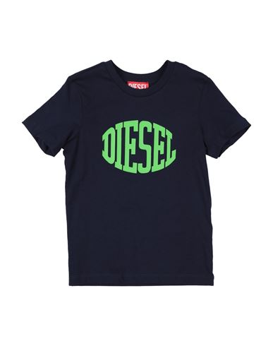 Diesel Toddler Boy T-shirt Navy Size 6 Cotton