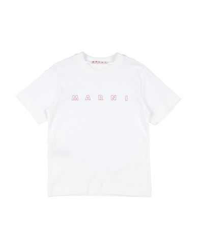 Marni Toddler Girl T-shirt White Size 6 Cotton In White