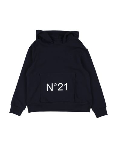 N°21 Toddler Boy Sweatshirt Midnight Blue Size 6 Cotton In Black