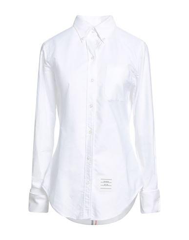 Thom Browne Woman Shirt White Size 6 Cotton