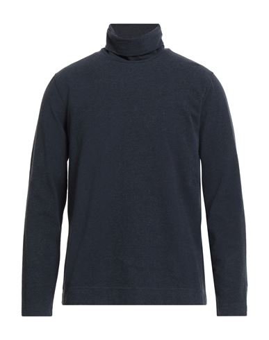 Circolo 1901 Man Turtleneck Midnight Blue Size L Cotton, Elastane In Blue