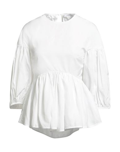 Cecilie Bahnsen Woman Top White Size 6 Recycled Polyester