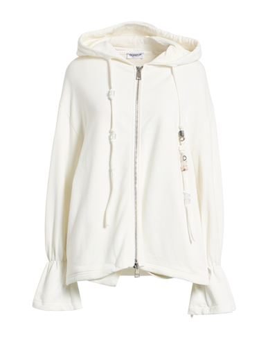 Dondup Woman Sweatshirt White Size M Cotton In White