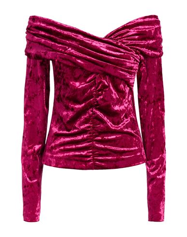 8pm Conscious Woman Top Garnet Size M Polyester, Elastane In Pink