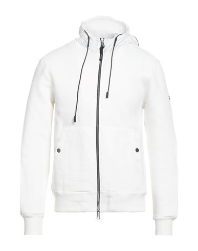 Pmds Premium Mood Denim Superior Man Sweatshirt White Size Xxl Cotton, Polyester, Elastane