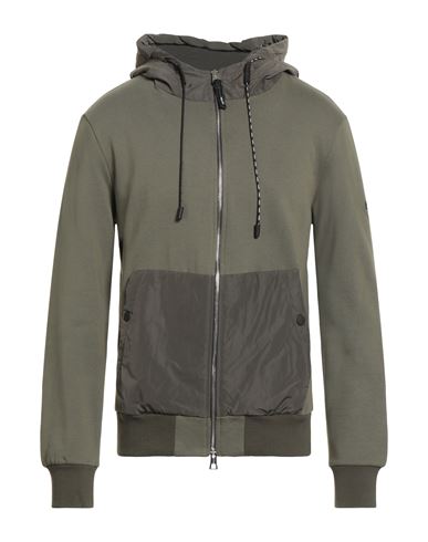 Pmds Premium Mood Denim Superior Man Sweatshirt Military Green Size Xl Cotton, Polyester, Elastane