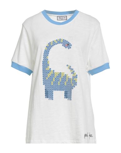 Paul & Joe Woman T-shirt White Size Xl Cotton